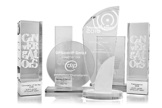 GPSoverIP - Auszeichnungen